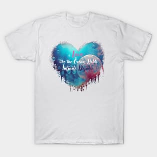 Sapphire Love: Infinite Depths T-Shirt